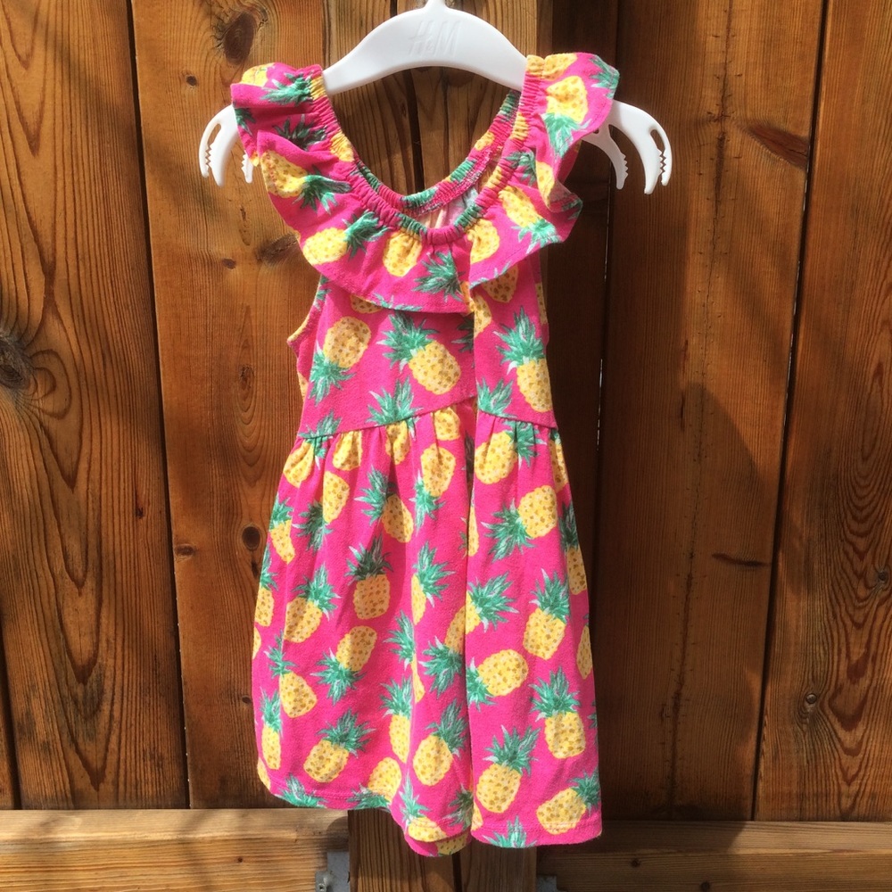Old Navy Pineapple Dress Size 2T